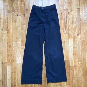 Lou & Grey high waisted wide leg pants